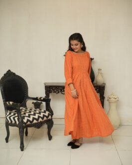 Autumn Breeze Smock Dress